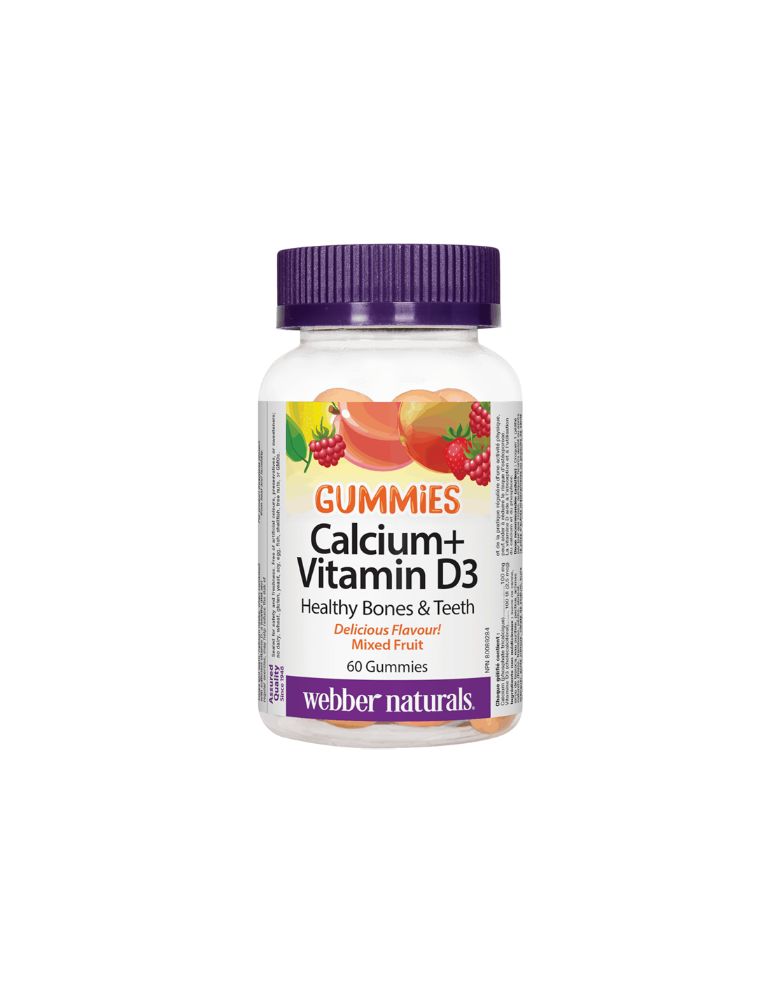 Kalcij + vitamin D3 gumi/ kalcij + vitamin D3 x 60