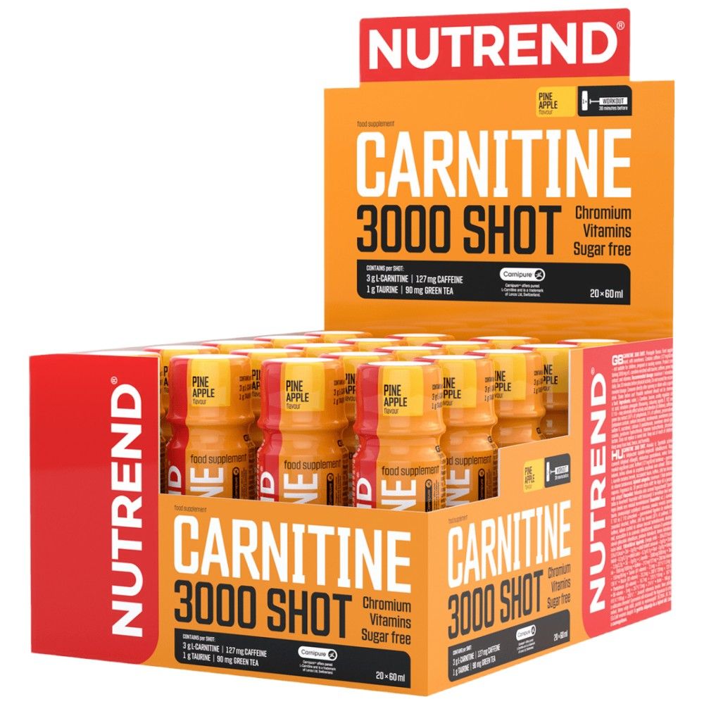 Karnitin 3000 strel - 20 x 60 ml