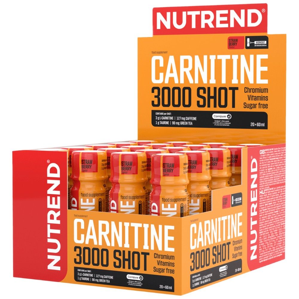 Karnitin 3000 strel - 20 x 60 ml