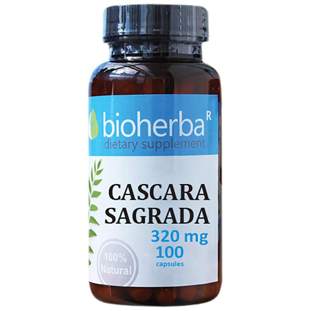 Cascara Sagrada 320 mg - 100 kapsul