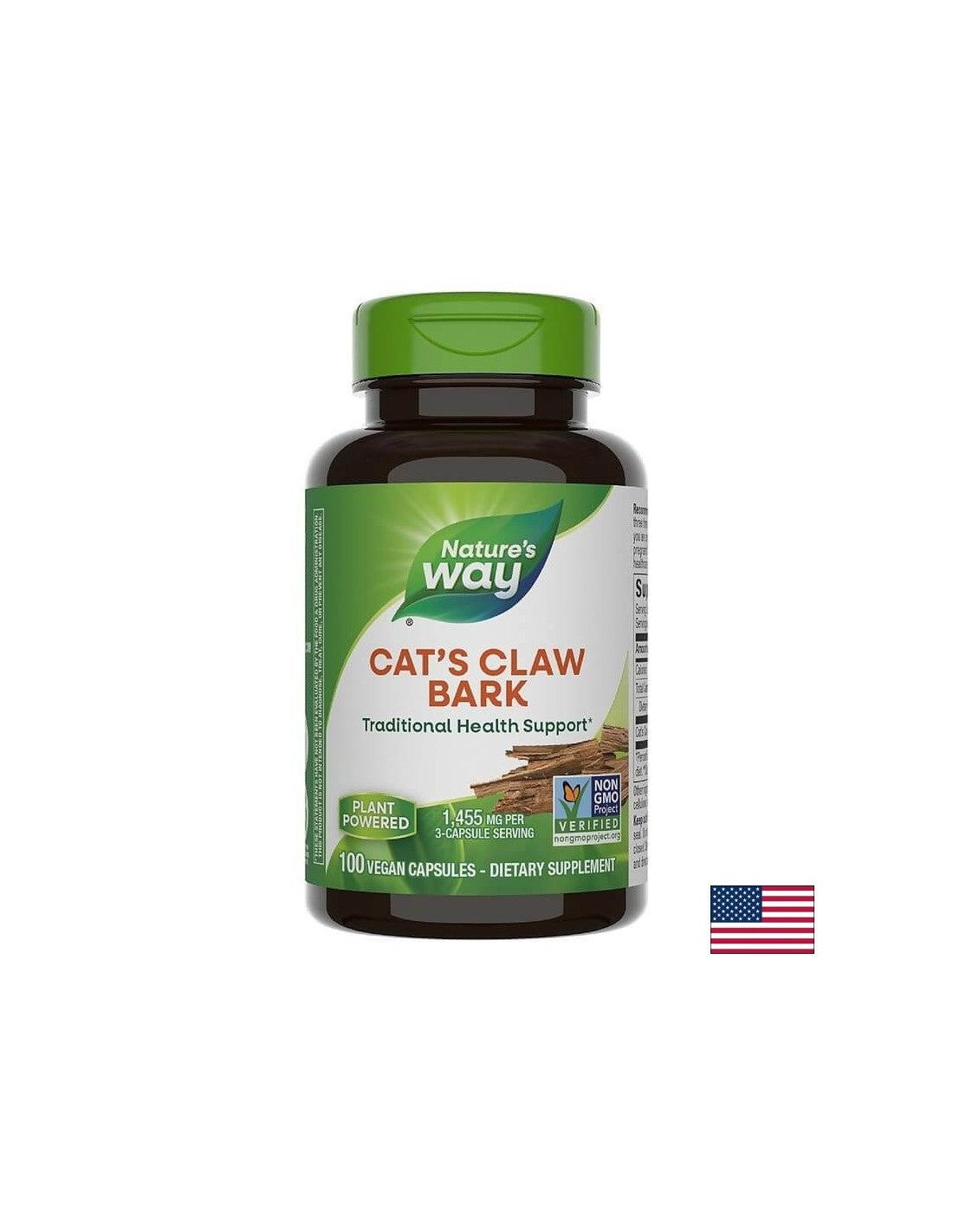 Mačja lubje kremplja 485 mg - 100 kapsul