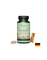 Ceylon Zimt Extrakt/ Ceylon cimetov ekstrakt, 120 kapsul, 100% vegansko