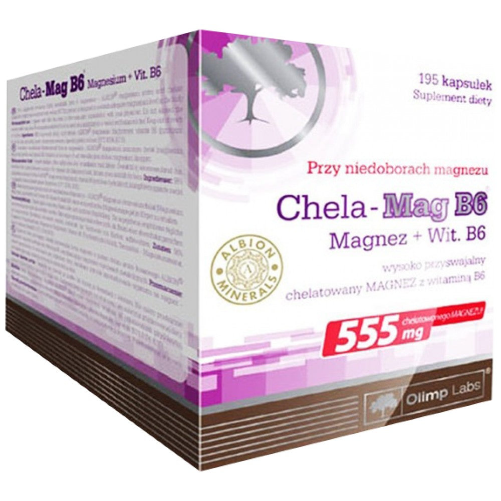 Chela - mag B6 195 kapsule