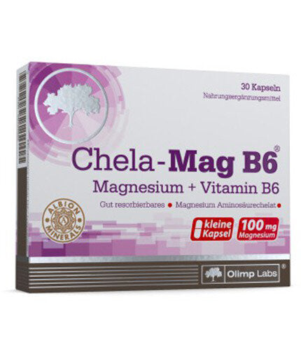 Chela-Mag B6 30 Caps. Olympus