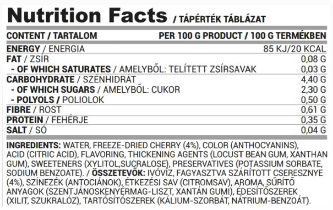 Češnjev sadni žele | Nič sladkorja 300 gramov