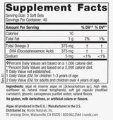 Otroški DHA vegetarijanec 375 mg - 120 žvečilnih tablet