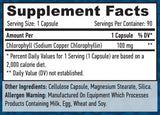 Klorofil 100mg. 90 VCAPS