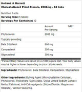 Cholestaguard rastlinski steroli 2000 mg | Podpora za holesterol - 60 tablet