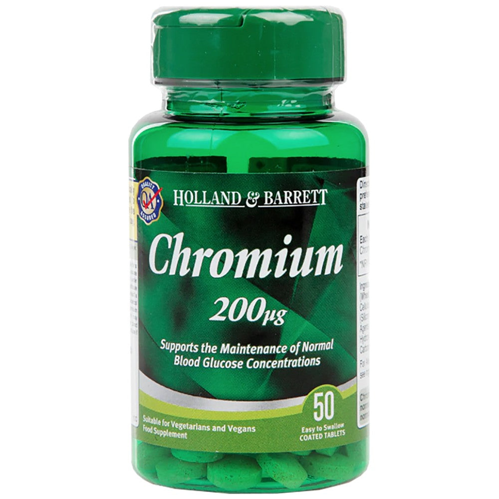 Kromium 200 mcg - 50 tablet