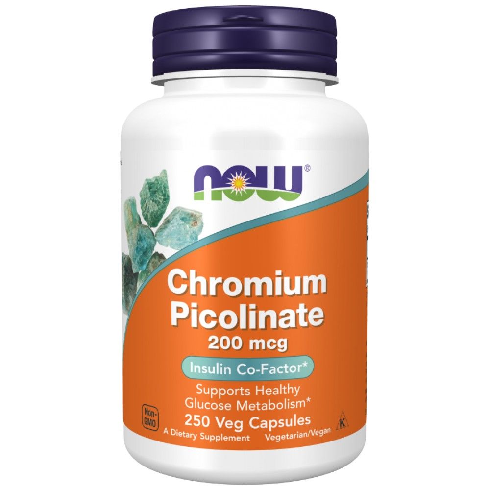 Krom picolinate 200 mcg - 250 kapsul