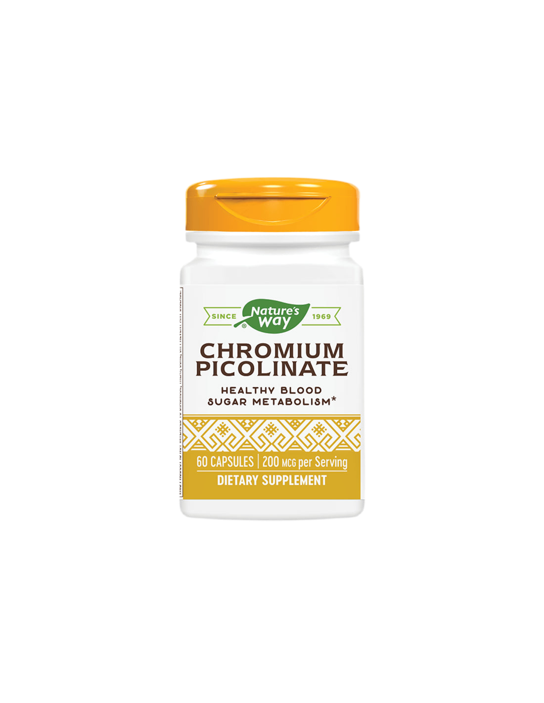 Krom picolinate 200 mcg - 60 kapsul