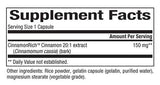 Cimetov ekstrakt 150 mg 60 kapsul