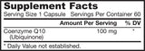 Co -Q10 (Ubiquinone) 100 mg - 60 kapsul
