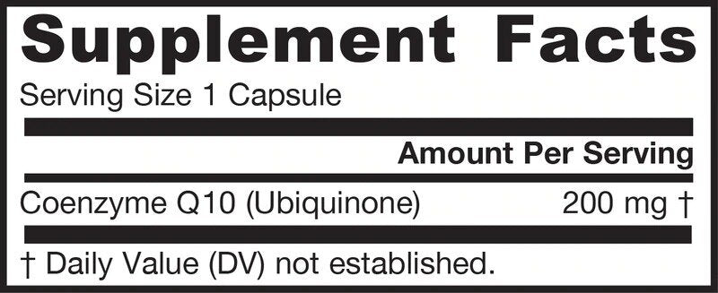 Co -Q10 (Ubiquinone) 200 mg - 60 kapsul