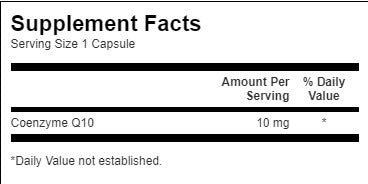 CoQ10 10 mg - 100 kapsul