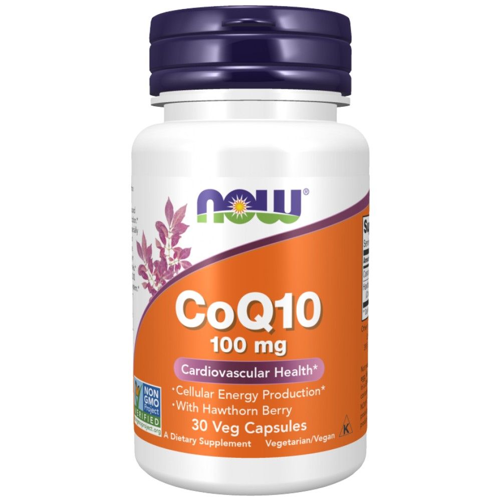 CoQ10 100mg | z glog jagodičjem - 30 kapsul