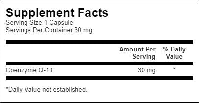 CoQ10 30 mg - 60 kapsul