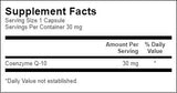 CoQ10 30 mg - 60 kapsul