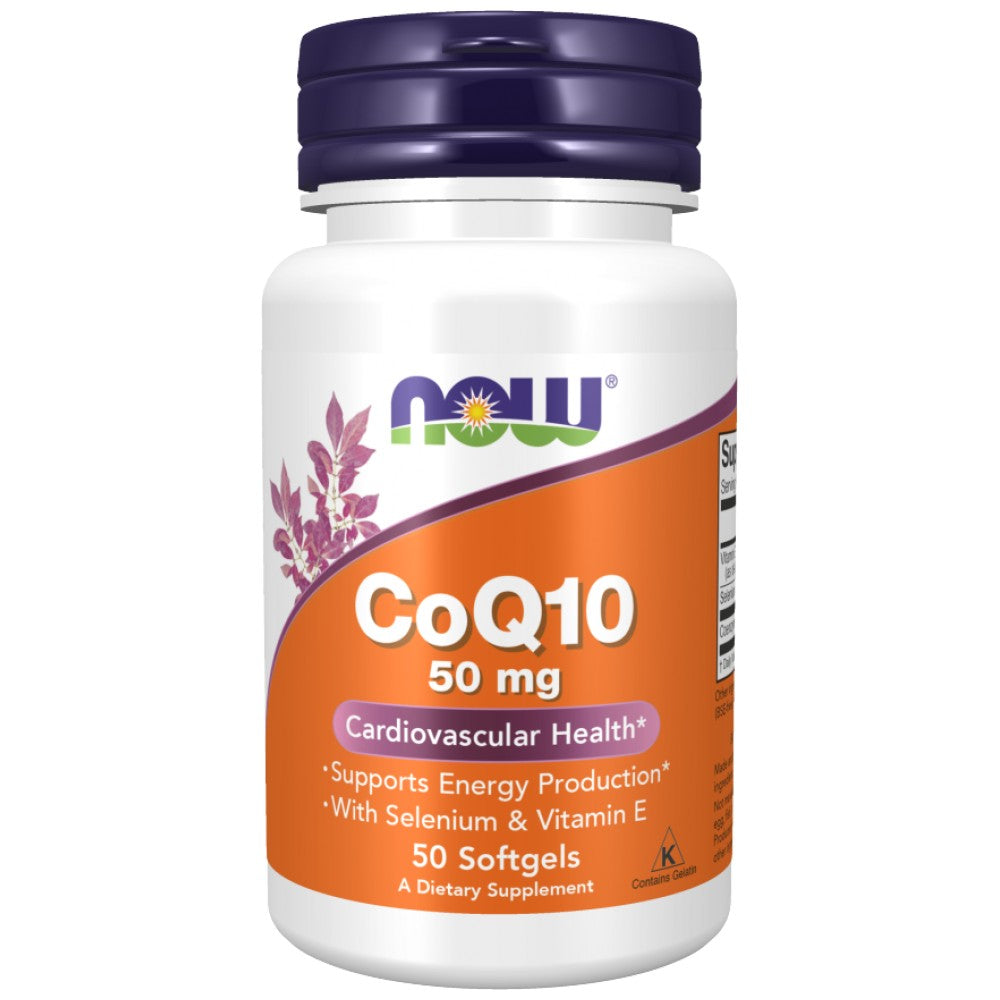 CoQ10 50 mg + vitamin E - 50 gel kapsul