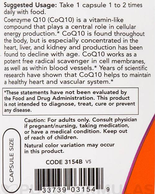CoQ10 60 mg - 60 kapsul