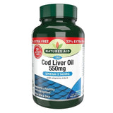 Cod jetrno olje 550mg 120 SoftGels NatureSaid
