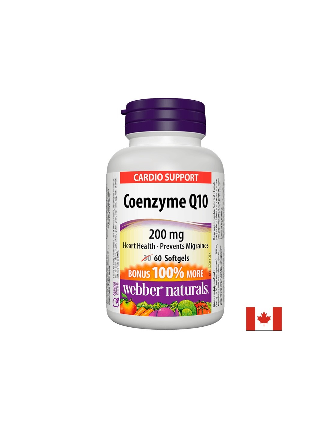 Coencim Q10, 200 mg, 60 kapsul softgela