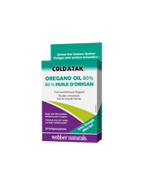 Cold-A-Tak® Oregano Olje dodatna trdnost / Oregano (olje / 80% karvakrol), 180 mg, 30 kapsul mehkegela