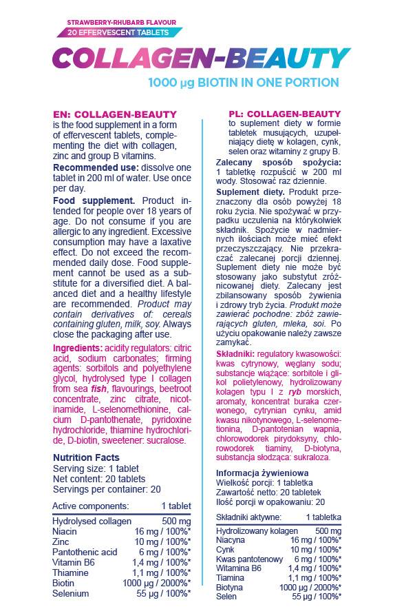 Kolagen-beauty | Effering kolagen - 20 topnih tablet