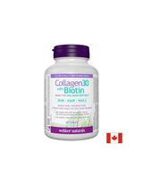 Collagen30® with Biotin / Kolagen (bioaktivni kolagenski peptidi) z biotinom, 120 tablet <tc>Webber Naturals</tc>