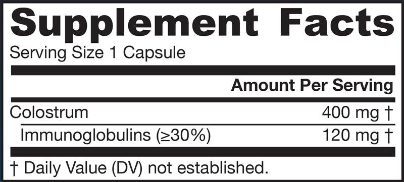 Colostrum Prime Life 400 mg - 120 kapsul