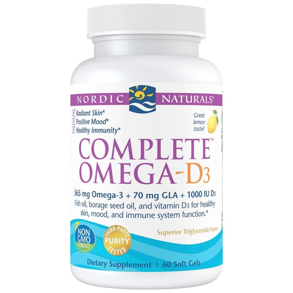 Popolna omega -d3 565 mg - 60 gel kapsul