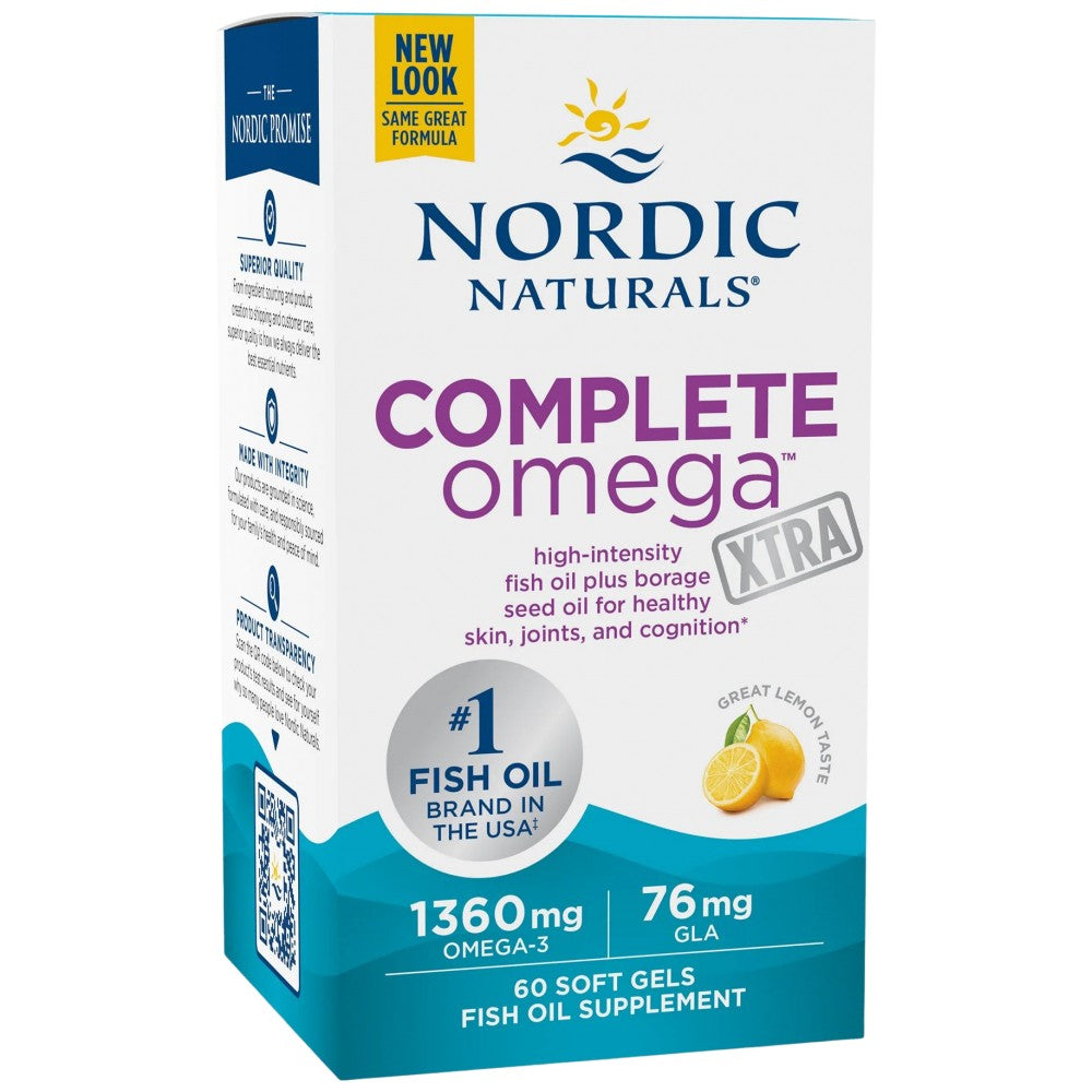 Popolna omega Xtra 1360 mg - 60 softgelov