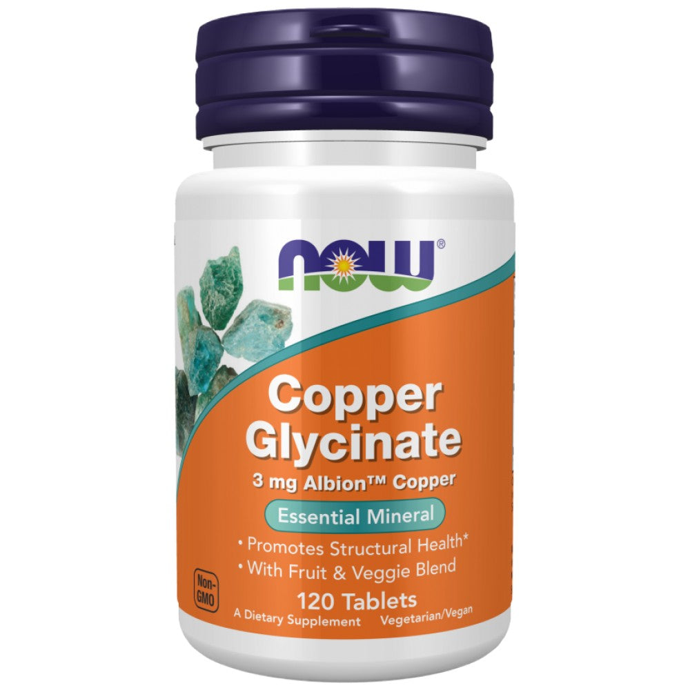 Baker glicinat 3 mg | Albion ™ bakreni bisglicinat - 120 tablet