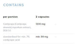 Cordyceps 1200 mg - 120 kapsul