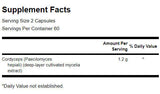 Cordyceps 600 mg - 120 kapsul