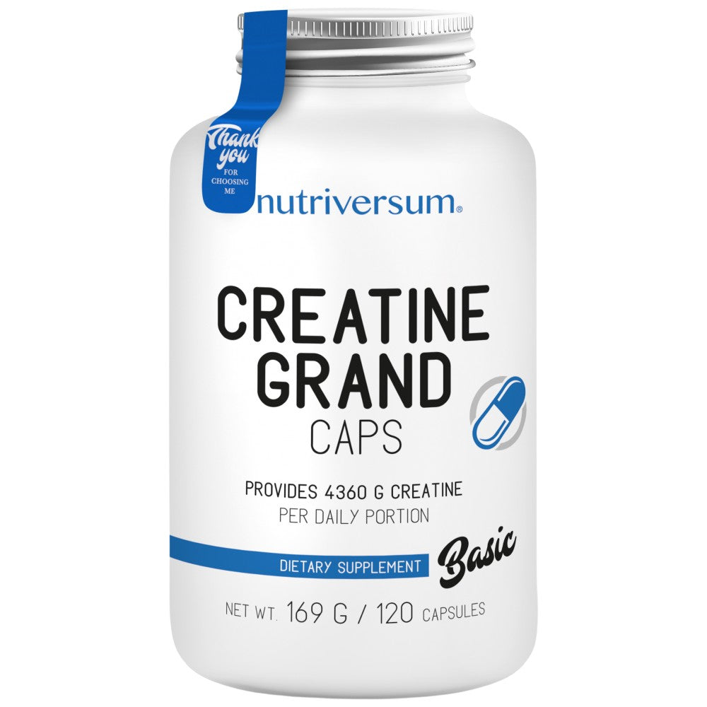 Kreatin Grand Caps | Kreatin monohidrat 120 kapsul