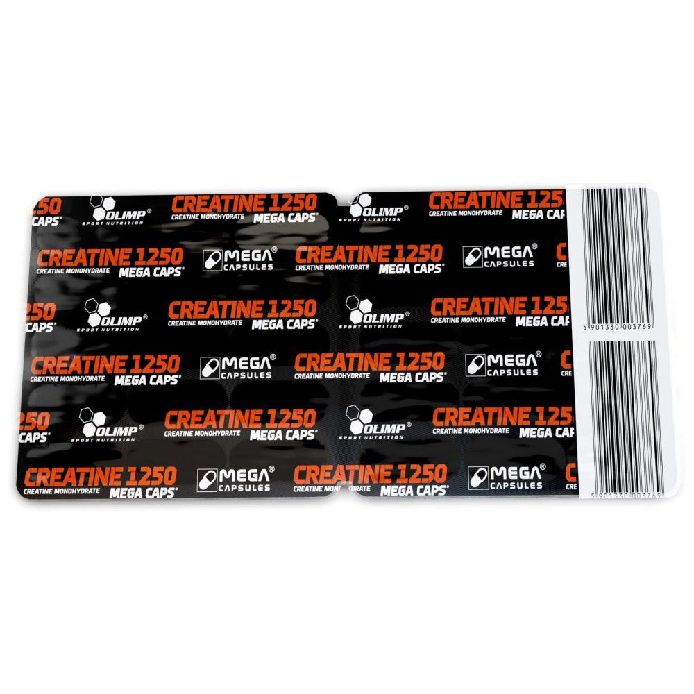 Kreatin Mega Caps 1250 - 30 kapsul