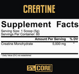 Kreatin monohidrat v prahu | Core Series - 300 gramov