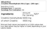 Kreatin monohidrat xtra caps 200 kapsul