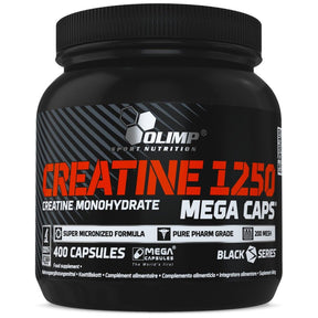 Creatine Mega Caps 1250 - 400 capsules - Nutra Best Europe