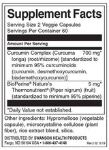 Kurkuminski kompleks z bioperinom 350 mg - 120 kapsul