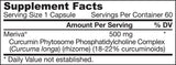 Kurkumin fitosom 500 mg | Meriva® - 120 kapsul
