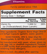 Vitamin D -3 1000 iu - 180 gel kapsul