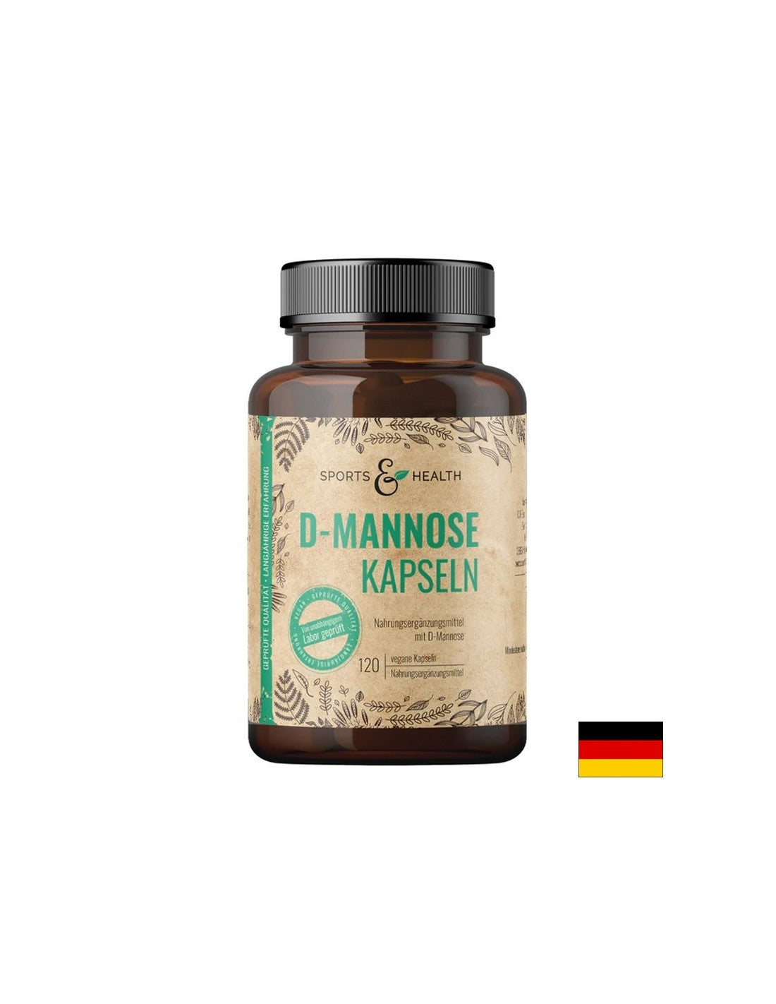 Urinsko zdravje - D -Mannose, 750 mg x 120 kapsul