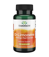 D-limonensko hladno stisnjeni ekstrakt oranžne lupine 250 mg-60 gel kapsul