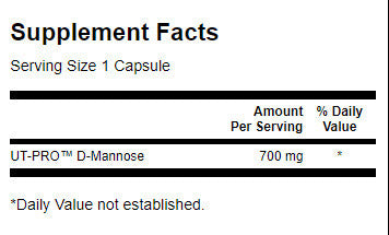 D -Mannose 700 mg - 60 kapsul