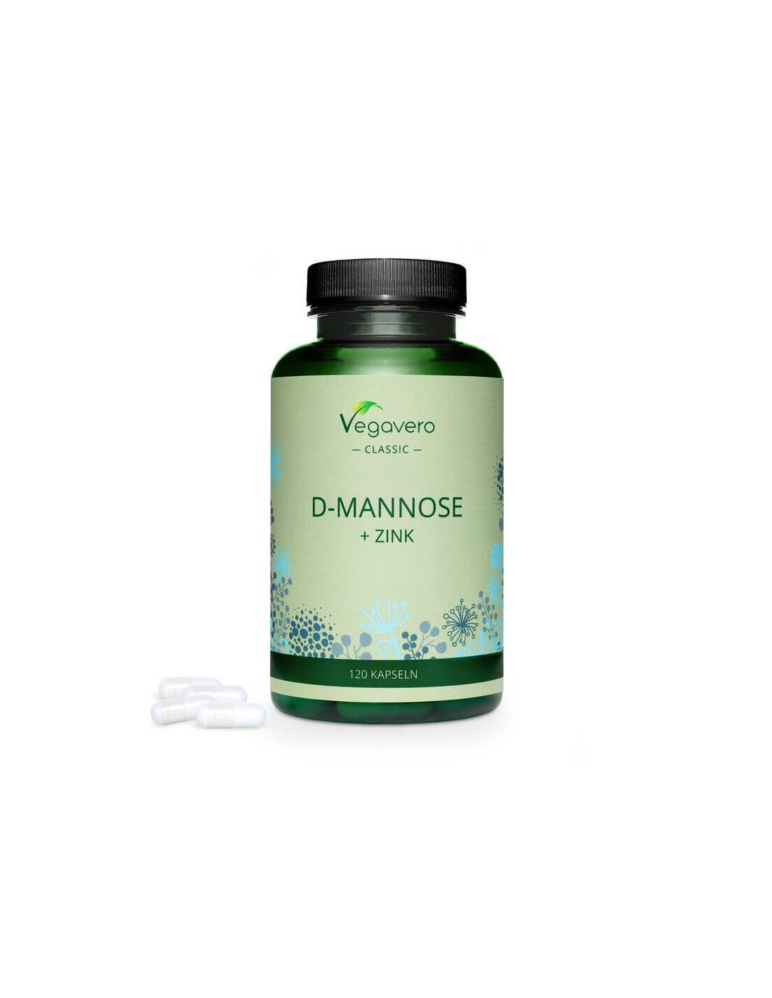 D-manoza + cink/ D-manoza + cink, 120 kapsul, 100% vegansko <tc>Vegavero</tc>