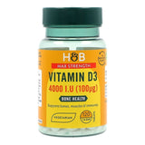 Vitamin D (vitamin D 4000 IU) 100mcg 120 tablete Holland & Barrett