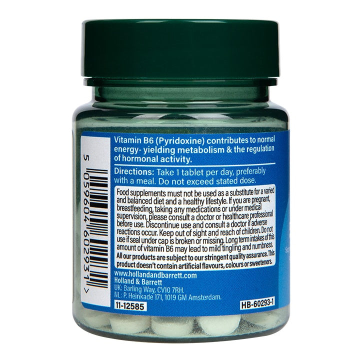 Vitamin B6 / piridoksin 50 mg - 120 tablet