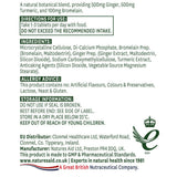 Ingver, kurkuma in bromelain 60 tablet Naturesaid